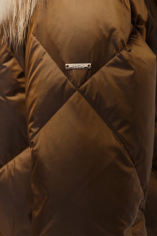 Doudoune à capuche - Marron doré