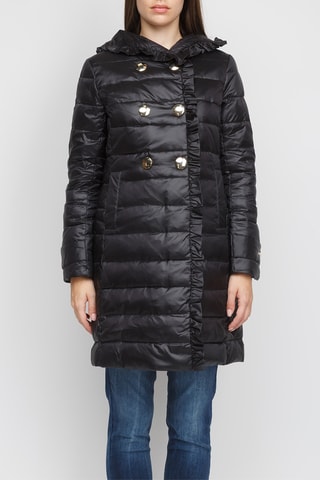 Doudoune à capuche - Noir