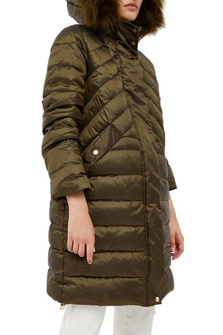 Doudoune à capuche - Kaki