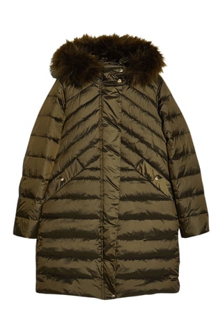 Doudoune à capuche - Kaki