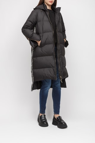 Doudoune à capuche - Noir