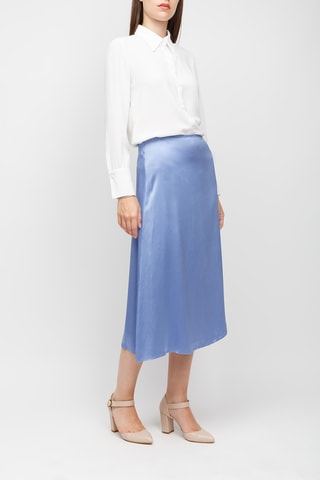 Jupe midi - Ciel