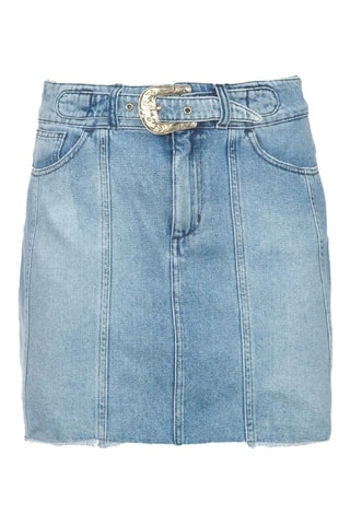 Minijupe en jean - Bleu