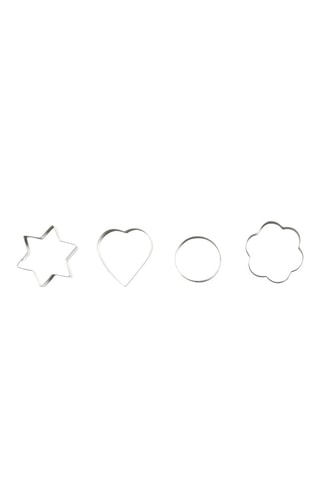 4 formas em aço inoxidável Fantasy