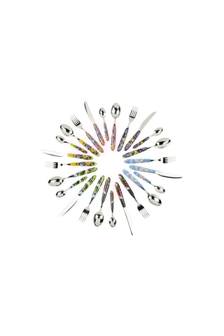 Faqueiro de aço inoxidável Kimono - 24 peças