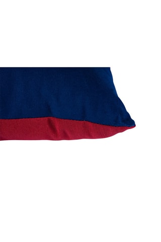 Almofada Vintage Vermelho e azul - 45 x 30 cm