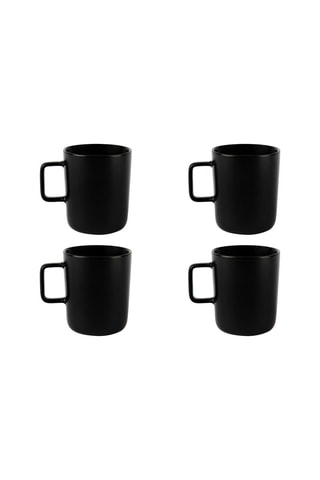 4 canecas em arenito Nordic 32 cl