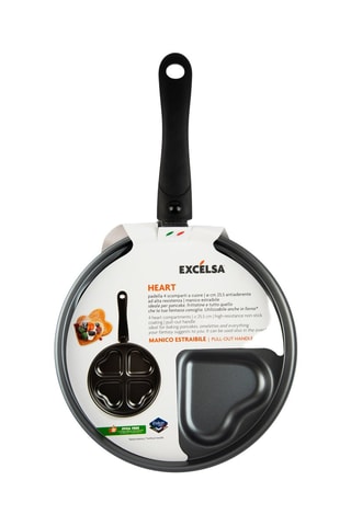 Frigideira corações 25,5 cm