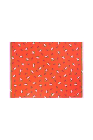 Toalha de mesa retangular Ready for Christmas - Vermelho - 140 x 180 cm