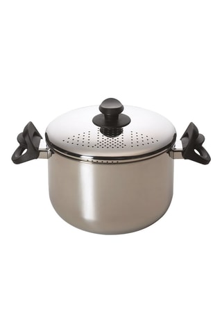 Panela em aço inoxidável 22 cm - 6 l