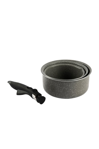 3 panelas e 1 cabo amovível - 16/18/20 cm