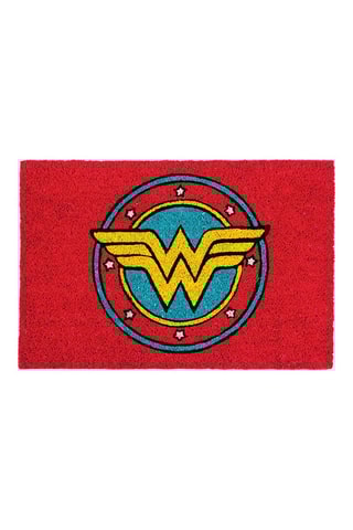 Tapete Wonder Woman A Liga da Justiça DC Comics - 40 x 60 cm - Vermelho