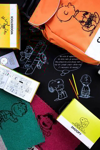 Tapete de entrada Snoopy   40 x 60 cm Vermelho