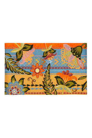 Tapete Amarelo e azul-celeste - 45 x 75 cm