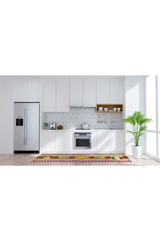 Tapete Vermelho e azul-celeste - 55 x 180 cm