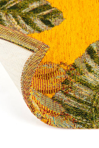 Tapete de passagem - Amarela e verde - 55 x 180 cm