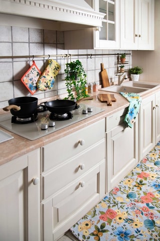 Tapete de passagem - Azul-celeste - 55 x 180 cm