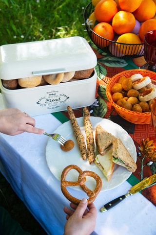 Caixa para pão Fine Quality 30 x 20 x 15 cm - Branco