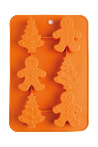 Forma em silicone 6 compartimentos