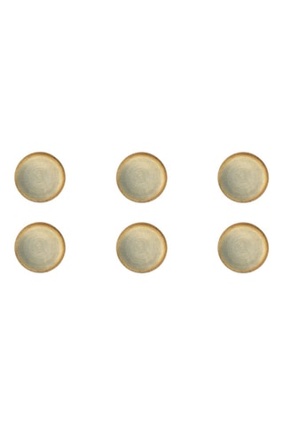 6 pratos de sobremesa em cerâmica Demetra - 20 cm