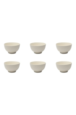 6 tigelas em cerâmica Fashion - 60 cl