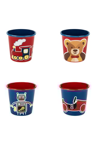 4 chávenas New Bone China Vintage Toys 9 cl