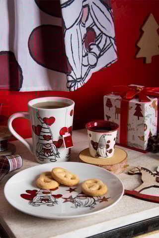 4 canecas em cerâmica Gnome Sweet Gnome - 38 cl