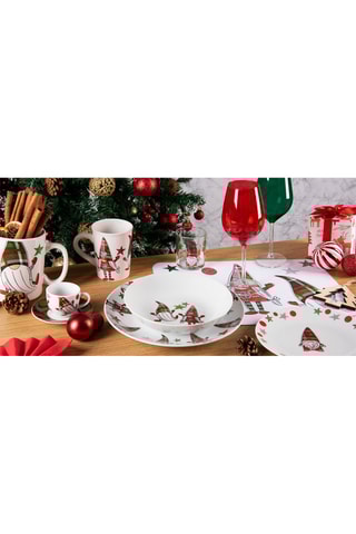 4 canecas em arenito Tartan Gnome 38 cl