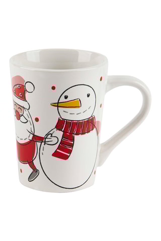 4 canecas em arenito Snowman 38 cl