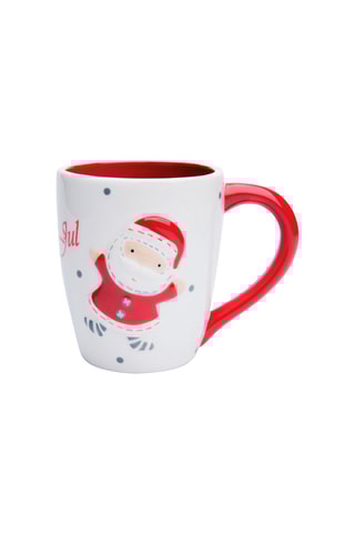 4 canecas em cerâmica Santa Claus 40 cl