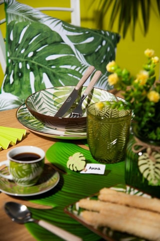 Castiçal Foliage 9,5 x  10 cm