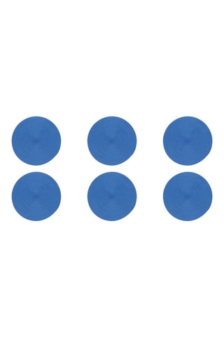 6 individuais de mesa redondos Azz 36 cm