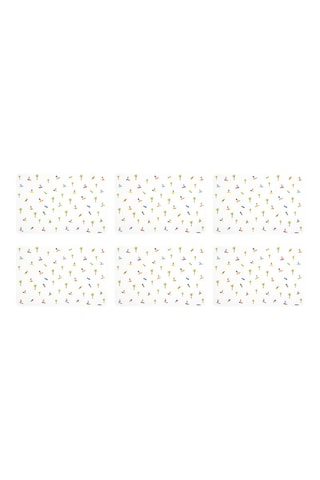 6 individuais de mesa Honolulu - 43,5 x 29 cm