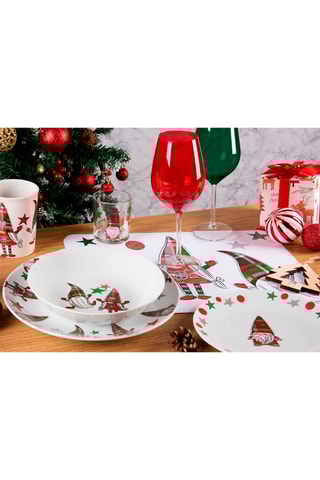 6 individuais de mesa Tartan Gnome 43 x 28,5 cm