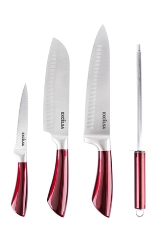 4 facas em aço inoxidável Phoenix