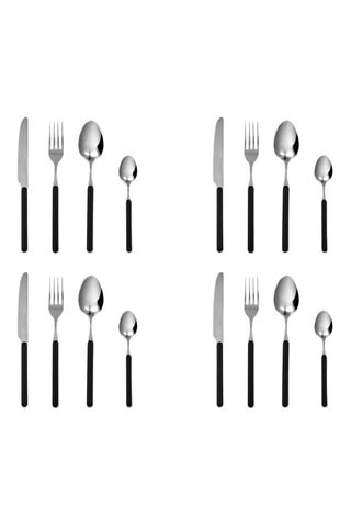 Faqueiro de aço inoxidável Eclipse - 24 peças