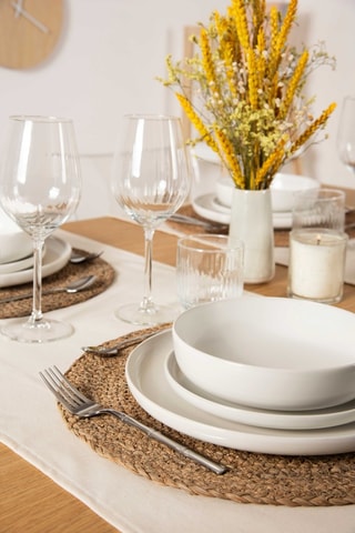 Faqueiro Bambu em aço inoxidável - 24 peças