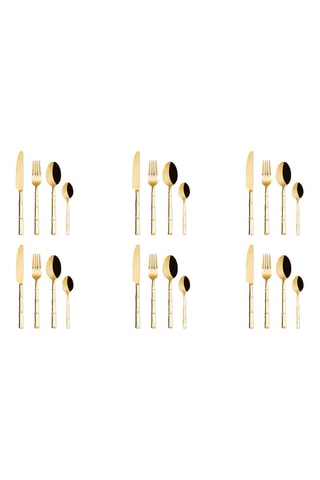 Faqueiro Bambu' 24 peças