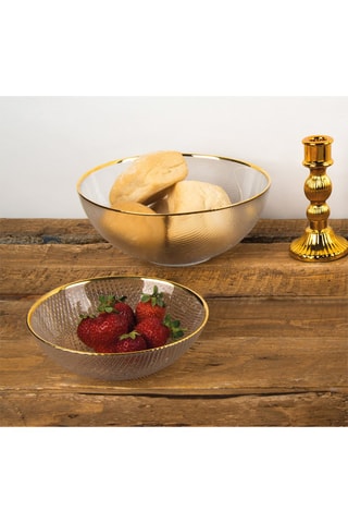 Castiçal Dourado - 15 cm