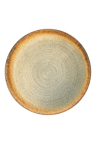 6 pratos rasos em cerâmica Demetra - 27 cm