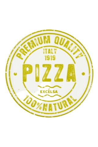 6 pratos para pizza em porcelana Première Qualité - 31 cm
