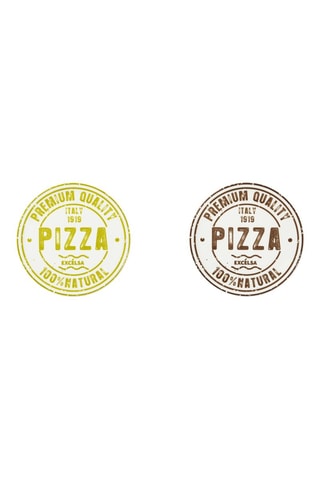 6 pratos para pizza em porcelana Première Qualité - 31 cm