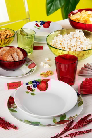 Serviço Apple de porcelana   18 peças