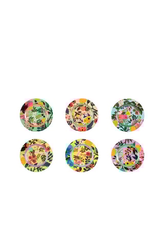 6 pratos de apresentação Fiori Frida-33 cm