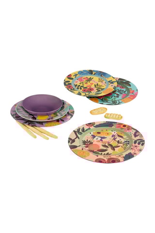 6 pratos de apresentação Fiori Frida-33 cm