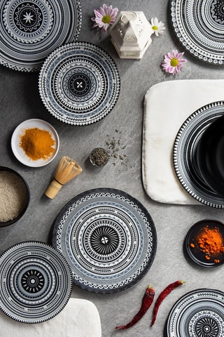 Serviço de cerâmica Etnik 18 peças