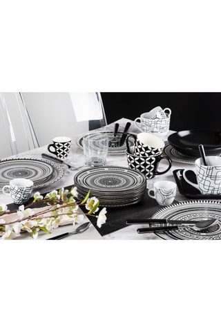 Serviço de cerâmica Etnik 18 peças