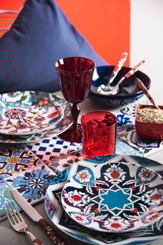 Serviço de porcelana e arenito Topkapi - 18 peças