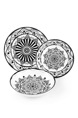 Serviço de porcelana Bohème 18 peças