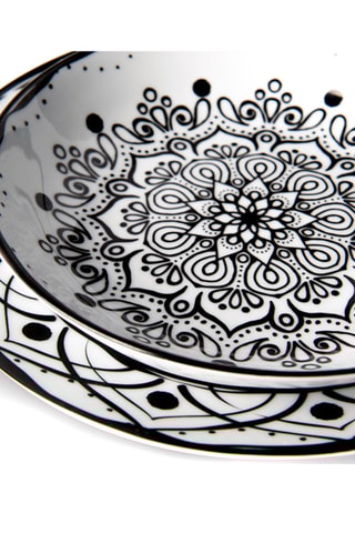 Serviço de porcelana Bohème 18 peças